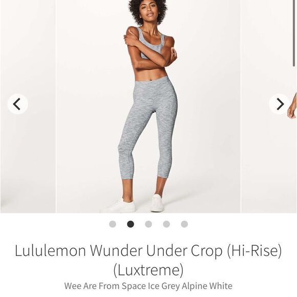 Lululemon Wunder Under Leggings - Picture 2 of 9